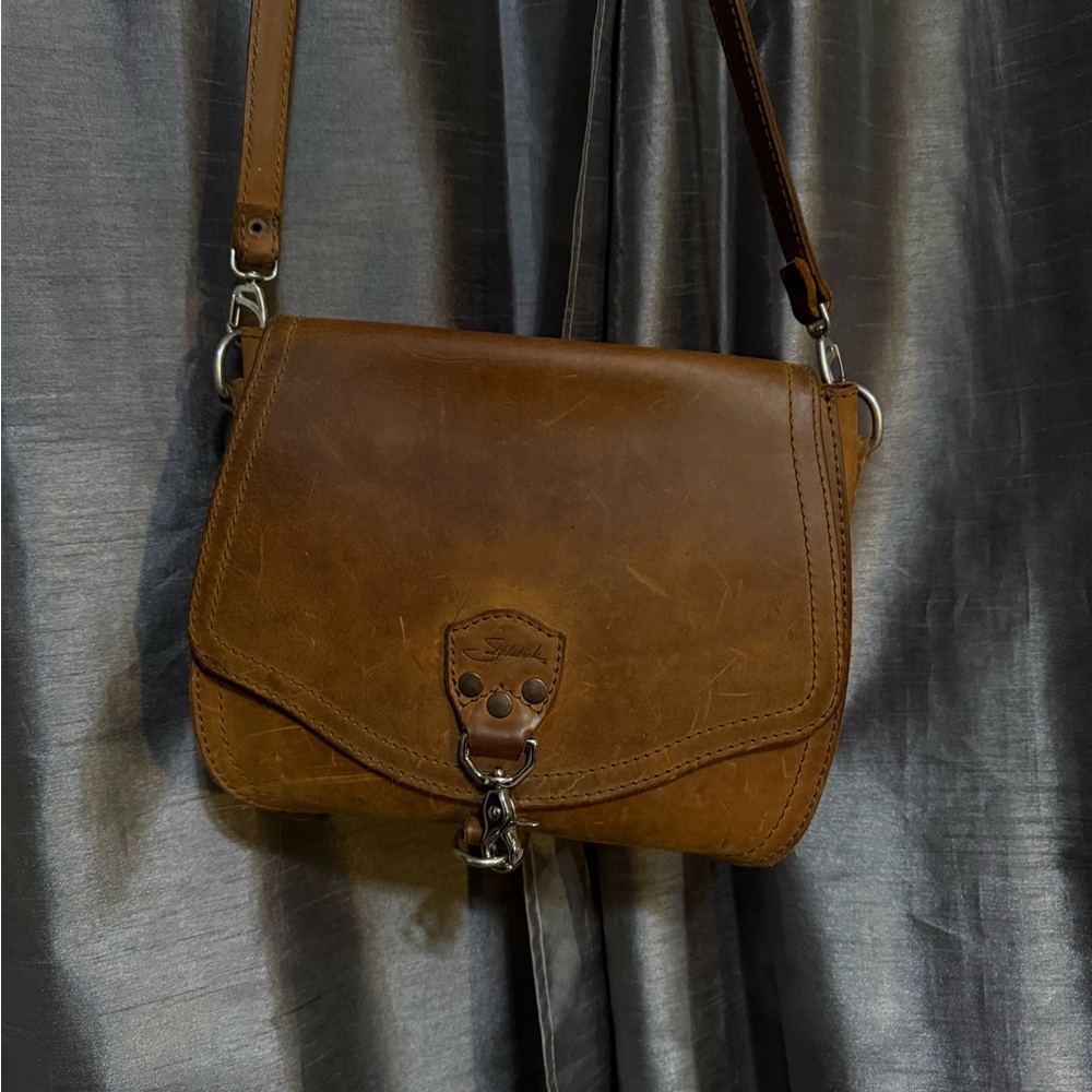 Saddleback leather brown bag